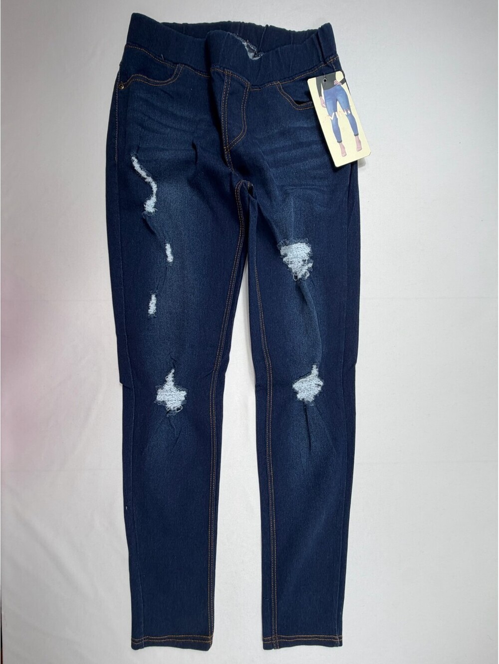 Jvini Fashion Women's Distressed Skinny Jeans Size S